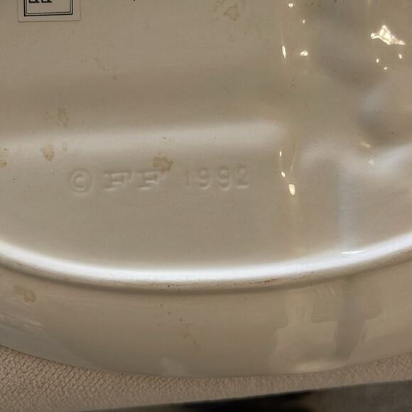 Holiday - Santa’s helper canapé plate Fitz & Floyd - Picture 3 of 5